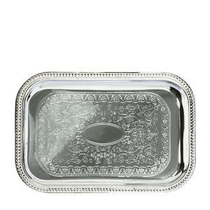Admiral Craft Equipment  CCT-1812  Cater Tray Oblong 18 1/2'' x 12 3/8'' (1 EACH)