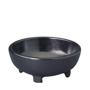 Gessner Products Company  0354BKQ  Molcajete Bowl Black 4 oz (SET OF 72 PER CASE)