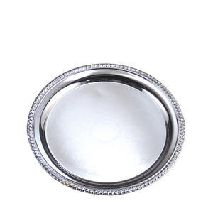 American Metalcraft  STRD212  Affordable Elegance Tray Round 12'' (1 EACH)