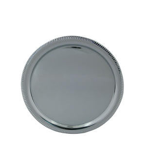 American Metalcraft  STRD214  Affordable Elegance Tray Round 14'' (1 EACH)