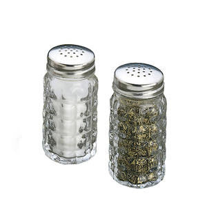 Tablecraft  C163-12  Nostalgia Salt and Pepper Shaker 1.5 oz (SET OF 48 PER CASE)