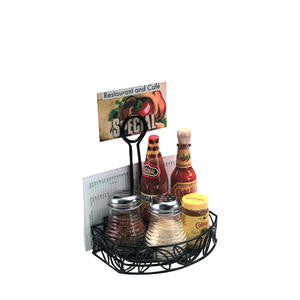 American Metalcraft  CRL86  Leaf Caddy Semi-Round 6 1/4'' x 8 1/4'' (1 EACH)