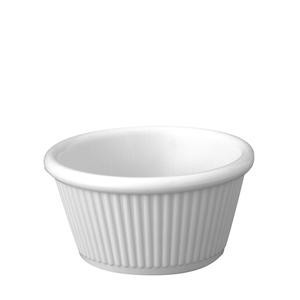 Gessner Products Company  0364AWH  Ramekin Fluted White 4.5 oz (SET OF 48 PER CASE)