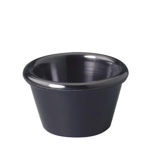 Gessner Products Company  0392BK  Ramekin Smooth Black 2 oz (SET OF 72 PER CASE)