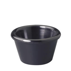 Gessner Products Company  0393BLACK  Ramekin Smooth Black 3 oz (SET OF 72 PER CASE)