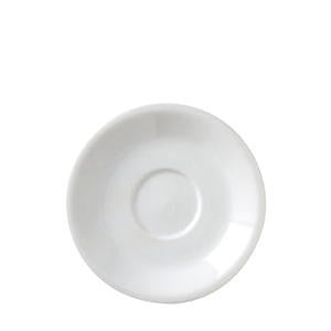 Vertex China  ARG57  Argyle Signature Saucer White 6 7/8'' (SET OF 36 PER CASE)
