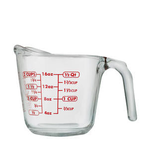 Anchor Hocking  55175OL  Measuring Cup 8 oz (SET OF 4 PER CASE)