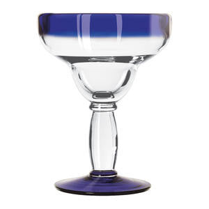 Libbey Glass  92308  Aruba Margarita Blue 12 oz (SET OF 12 PER CASE)