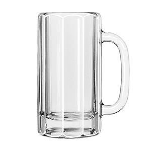 Libbey Glass  5016  Paneled Mug 12 oz (SET OF 12 PER CASE)