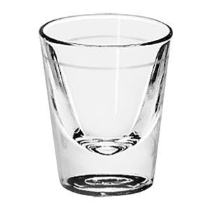 Libbey Glass  08-0414  Whiskey 1.5 oz with 1 oz Line (SET OF 12 PER CASE)