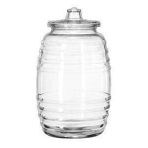 Libbey Glass  9520003  Barrel with Lid 10 liter (SET OF 2 PER CASE)