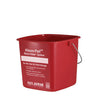 San Jamar  KP196RD  Sanitizing Pail Red 6 qt (1 EACH)