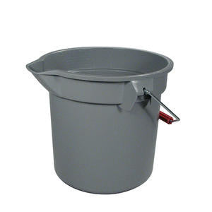 Rubbermaid Commercial  FG296300GRAY  BRUTE Bucket Grey 10 qt (1 EACH)