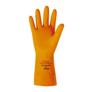 Ansell Protective Product  99-0388  Latex Glove Orange Small (LEFT-RIGHT HAND 1 PAIR)