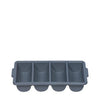 Rubbermaid Commercial  FG3362GRAY  Cutlery Bin 4 Compartment Gray (1 EACH)