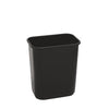 Continental Mfg Company  1358 BLACK  Wastebasket Black 13 5/8 qt (1 EACH)