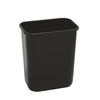 Continental Mfg Company  2818 BLACK  Wastebasket Black 28 1/8 qt (1 EACH)