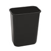 Continental Mfg Company  4114 BLACK  Wastebasket Black 41.25 qt (1 EACH)