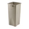 Rubbermaid Commercial  FG356988BEIG  Untouchable Container Square Beige 23 gal (1 EACH)