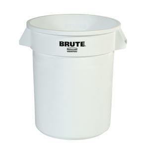 Rubbermaid Commercial  FG262000WHT  BRUTE Container White 20 gal (1 EACH)