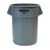 Rubbermaid Commercial  FG265500GRAY  BRUTE Container  Grey 55 gal (1 EACH)