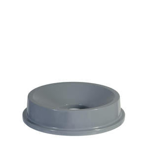 Rubbermaid Commercial  FG354300GRAY  BRUTE Container Lid Funnel Gray 32 gal (1 EACH)