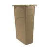 Rubbermaid Commercial  FG354000BEIG  Slim Jim Wastebasket Beige 23 gal (1 EACH)