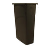 Rubbermaid Commercial  FG35400BRN  Slim Jim Wastebasket Brown 23 gal (1 EACH)