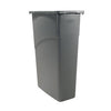 Rubbermaid Commercial  FG354000GRAY  Slim Jim Wastebasket Grey 23 gal (1 EACH)