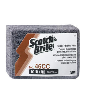 3M  46CC  Scotch-Brite Griddle Pad Polishing (SET OF 60 PER CASE)