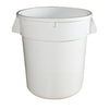 Continental Mfg Company  1001 WH  Huskee Receptacle White 10 gal (1 EACH)