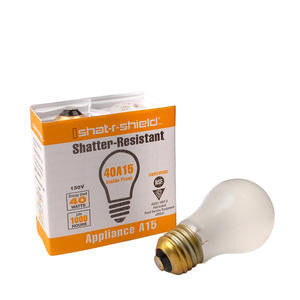 Shat-R-Shield Inc  1116S  A15 Appliance Bulb (SET OF 12 PER CASE)