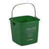 San Jamar  KP97GN  Kleen-Pail Green 3 qt (1 EACH)