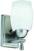 LITHONIA LIGHTING 11531-BN WALL SCONCE, BRUSHED NICKEL, 4.5 IN., USES (1) 13-WATT FLUORESCENT GU24 LAMP* (1 PER CASE)