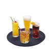 Cambro Manufacturing  1400CT110  Camtread Tray Round Black 14'' (1 EACH)