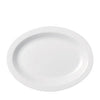 Cambro Manufacturing  120CWP148  Camwear Platter Oval White 9'' x 12'' (SET OF 24 PER CASE)