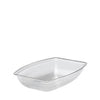 Cambro Manufacturing  RSB1014CW135  Camwear Bowl Ribbed Rectangular Clear 10'' x 14'' (1 EACH)