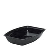 Cambro Manufacturing  RSB1419CW110  Camwear Bowl Ribbed Rectangular Black 14'' x 19'' (1 EACH)