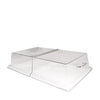 Cambro Manufacturing  RD1220CWH135  Camwear Display Cover Rectangular Hinged Clear 12'' x 20'' (1 EACH)