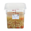 Cambro Manufacturing  4SFSCW135  CamSquare Container Clear 4 qt (1 EACH)