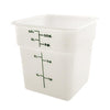 Cambro Manufacturing  4SFSP148  CamSquare Container White 4 qt (1 EACH)