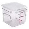 Cambro Manufacturing  12SFSCW135  CamSquare Container Clear 12 qt (1 EACH)