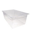 Cambro Manufacturing  18CW135  Camwear Food Pan Full Size Clear 8'' (1 EACH)