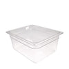 Cambro Manufacturing  26CW135  Camwear Food Pan Half Size Clear 6'' (1 EACH)