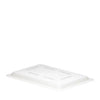 Cambro Manufacturing  1218CP148  Food Box Lid Flat White 12'' x 18'' (1 EACH)