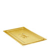 Cambro Manufacturing  10HPCH150  H-Pan Cover Full Size with Handle Amber (1 EACH)