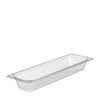 Cambro Manufacturing  22LPCW135  Camwear Food Pan Half Size Long Clear 2 1/2'' (1 EACH)