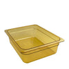 Cambro Manufacturing  24HP150  H-Pan Half Size Amber 4'' (1 EACH)