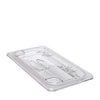 Cambro Manufacturing  30CWL135  Camwear FlipLid Cover Third Size Solid Clear (1 EACH)