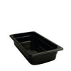 Cambro Manufacturing  32CW110  Camwear Food Pan Third Size Black 2 1/2'' (1 EACH)